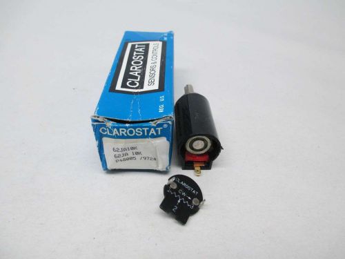 New clarostat 62ja10k potentiometer 10000ohm resistor d355014 for sale
