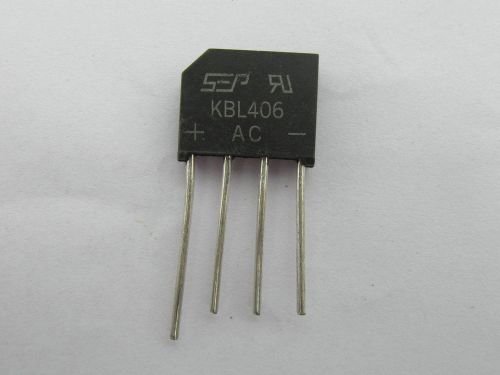 5 pcs kbl406 kbl-406 4a 600v   diode rectifier bridge for sale