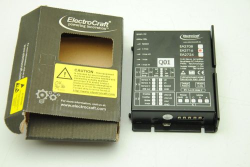 Electrocraft ea2716, 2-q servo amplifier for brushless ec-motor, new for sale