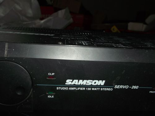 Samson servo amplifier line 260 for sale