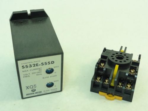 136920 Parts Only, Oriental Motor SS32E-SSSD Motor Speed Control-Incomplete