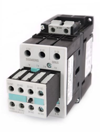Siemens Sirius 3RT1033-1B..0 Coil Contactor Starter 3-Pole +3RH1921-1FA40 Block