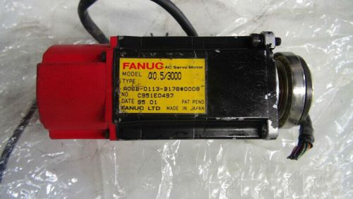 Used fanuc ac servo motor a06b-0113-b178#0008 tested for sale
