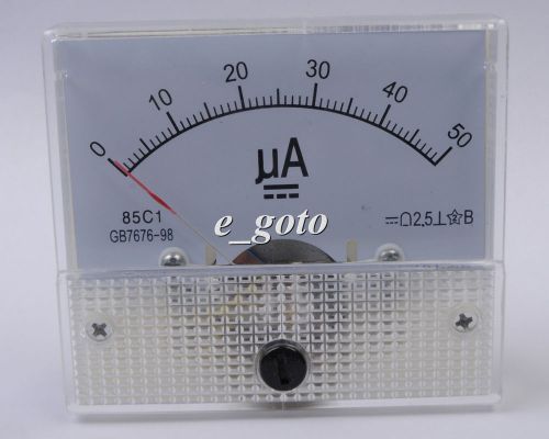 Dc ammeter head pointer 50ua good for sale