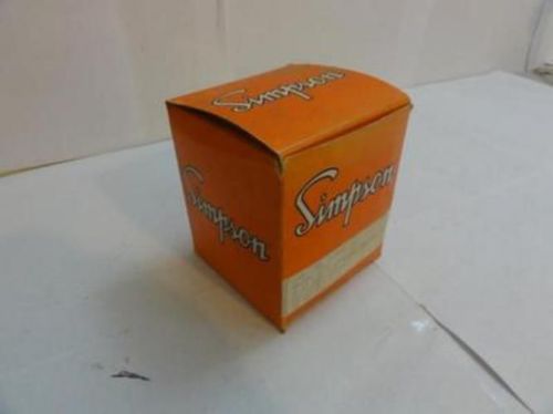 33631 New In Box, Simpson 1257 Volt Meter, 0-10 AC Amps