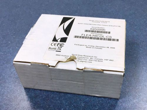Point Grey research Flea  IEEE-1394 CCD Camera Brand New in the Box