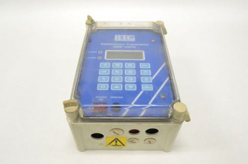 Btg mek-2200 60va pulp &amp; paper consistency 115-230v-ac transmitter b228178 for sale