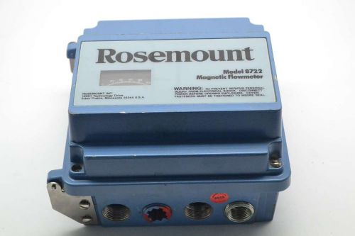 ROSEMOUNT 8722 RA12C1 FLOWMETER 10 000 PULSE/SECOND MAGNETIC TRANSMITTER B394686