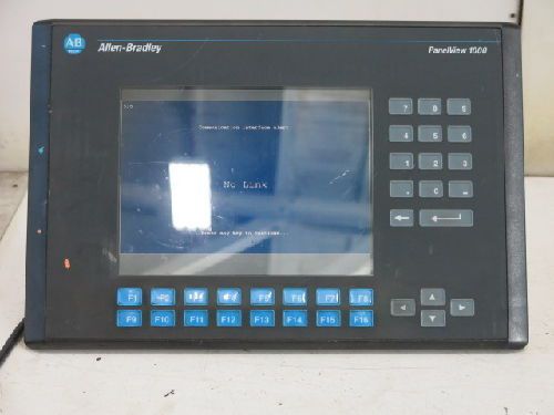 Allen bradley panelview 1000 operator interface, 2711-k10c20, 100-240 vac for sale