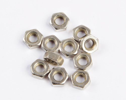 100pcs screw nut hexagon nut match m3 copper cylinder m3 3mm for sale