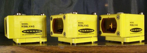 Banner (3) maxi-beam scanner heads rsblvag **save big** for sale