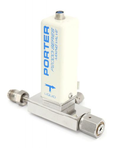 Porter p2000i-mv005 male/female vcr port miniature liquid flow mixing valve #1 for sale