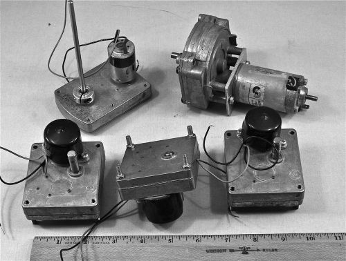 DC gearmotors (5):