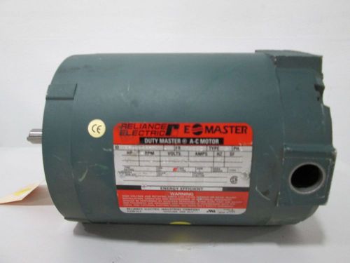 RELIANCE P56X1337T-XY E-MASTER AC 3/4HP 230/460V 1725RPM FM56C 3PH MOTOR D276094