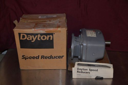 Dayton 4z614b speed reducer 1725 rpm 57.5:1 ratio 998 lb/in torque 1/2 hp nib for sale