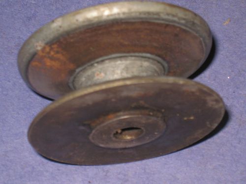 1 3/4&#034;  motor pulley drive  1/4&#034; taper arbor hole with some threads  6f2 for sale