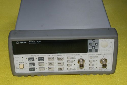 HP / Agilent 53131A 225 MHz Universal Frequency Counter / Timer 30 days Warranty