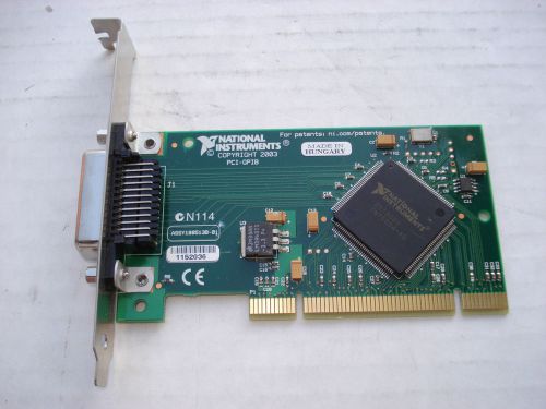 National instruments pci-gpib ieee 488.2 interface card 1885138-01 (tested ) for sale