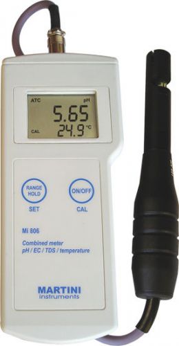 Milwaukee MI806 Multi-range pH/EC/TDS and Temperature meter