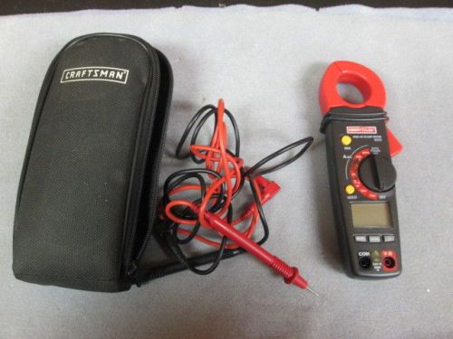 CRAFTSMAN 400A AC Clamp Meter Model 82372 in Case Low Start