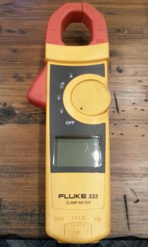 Fluke 333 clamp meter dmm digital multimeter in excellent condition true rms for sale