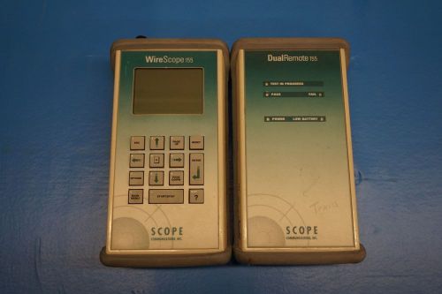 Agilent HP Scope 155 450-1020 and Dual Remote 450-0001 AS-IS