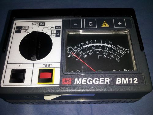 Avo megger bm12 insulation and continuity tester for sale