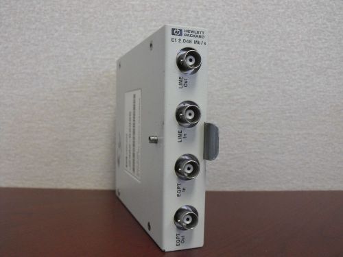 AGILENT / HP J2302-62905 Communication E1 Module 2.048 Mb/s
