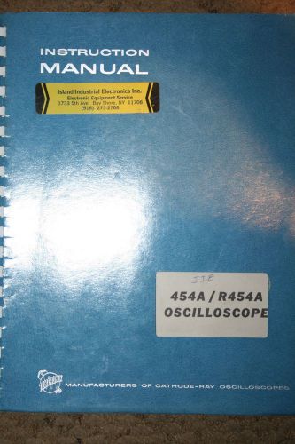 Tektronix 454/R454 Oscilloscope Instruction Manual