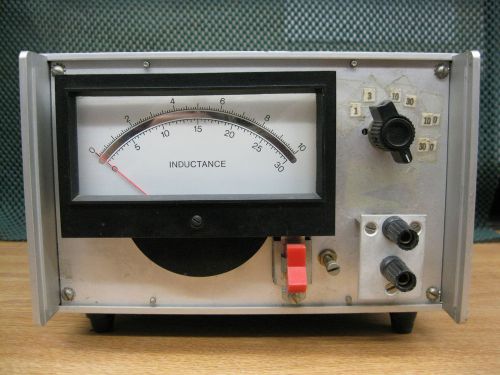 Vintage Boonton Electronics Model 62A Inductance Meter Test Equipment