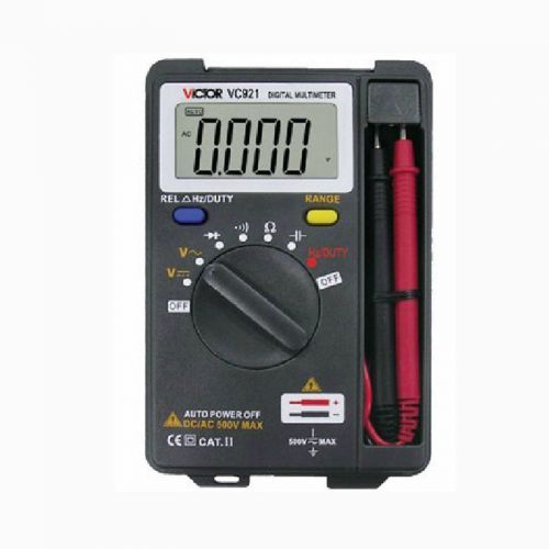 VICTOR VC921 DMM Integrated Personal Handheld Pocket Mini Digital Multimeter