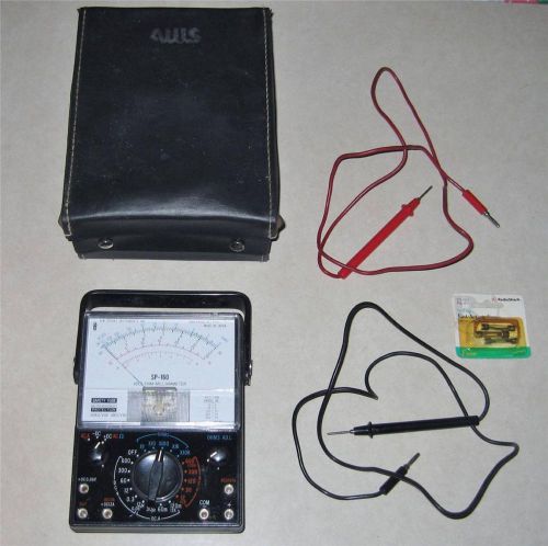 Aws a. w. sperry sp-160 volt ohm milliammeter multimeter tester w/ case for sale