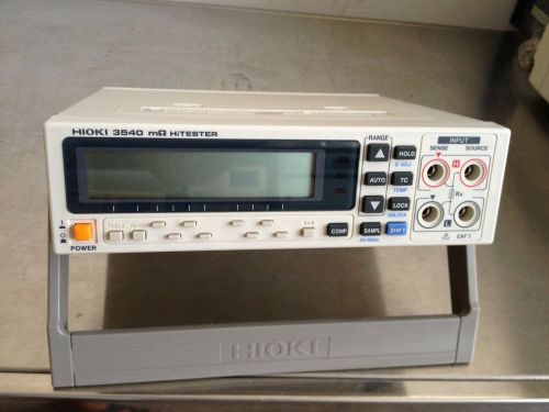 Used hioki 3540 low resistance tested 3m warrenty for sale