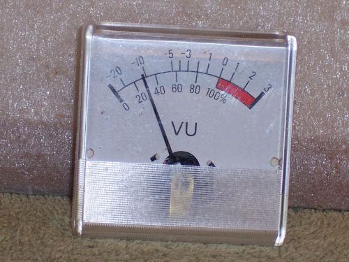 Og5737-  no. d-1793-1 panel-mount volume indicator -vu meter for sale