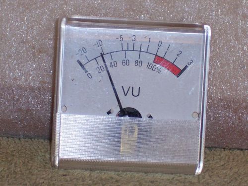 OG5737-  No. D-1793-1 Panel-Mount Volume Indicator -VU Meter