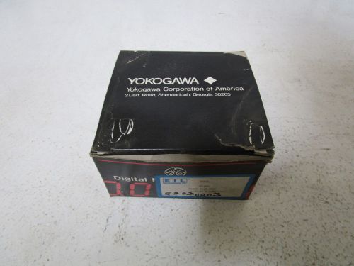 YOKOGAWA YE/832123AALG PANEL METER *NEW IN A BOX*