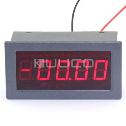 Digital micro ampere/amp meter +/- 0-199.99ua dc low current measurement red led for sale