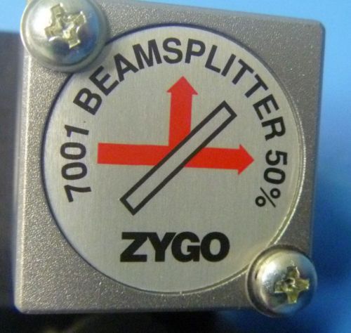 Zygo Laser BeamSplitter Beam Splitter 7001 50% Mounted
