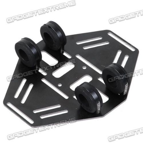FC Glass Fiber Double Battery Mounting Plate Rubber Anti-vibration Board D12