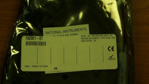 National Instruments 192061-01 SHC 68-68-EPM Shielded Cable