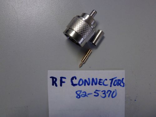 New 82-5370 RF Connectors / Coaxial Connectors STRT PLG RG142/400