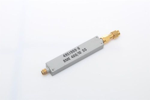 RF Microwave Bandpass Filter 4951909-6 8me 400/10