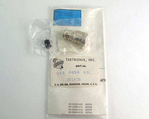 Tektronix 013-0056-00 Probe Tip BNC Adapter Silver =NOS=