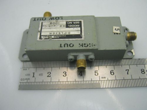 ELISRA mil-spec RF Microwave DIPLEXER 0-2380 MHz   TESTED