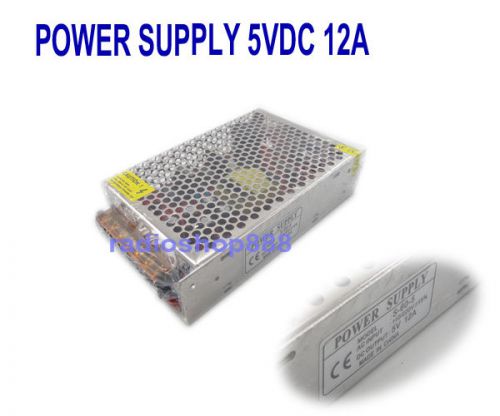 S-60-5 super stable 5v 60w regulated power supply 12 amp for sale
