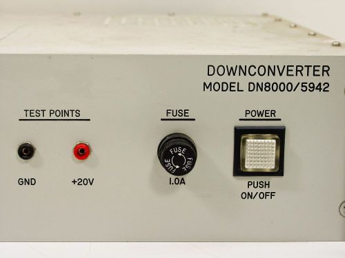 Miteq DN8000/5942  Downconverter Freq. 4198.625/70MHz