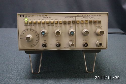 *Tested* HP 3312A, Function Generator,13Mhz