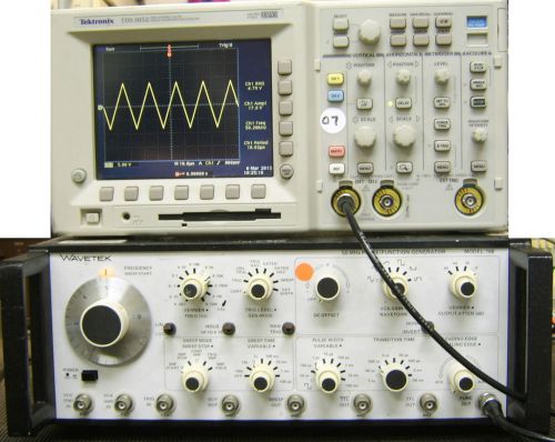 Wavetek 166 pulse/function generator, NIST-calibrated