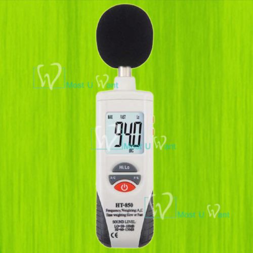 Digital sound level meter handheld sound audio meter 30-130db 1.5db accuracy ce for sale