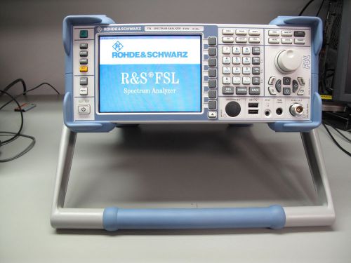 Rohde and schwarz fsl6 spectrum analyzer, 9 khz to 6 ghz for sale